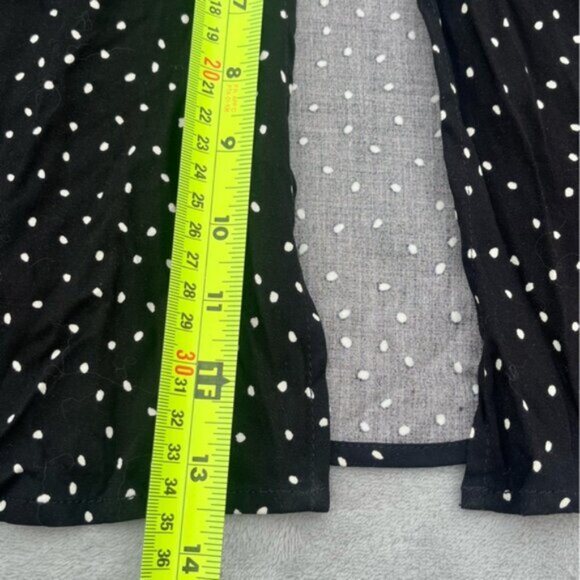 NWT Torrid Black & White Polka Dot Maxi Dress - Picture 13 of 13